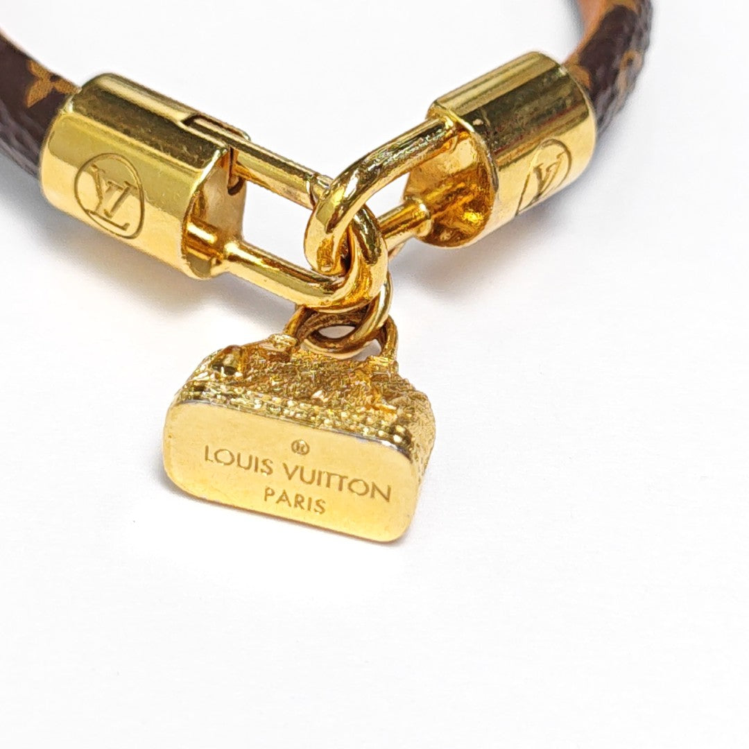 ALMA Leather Brown Bangle