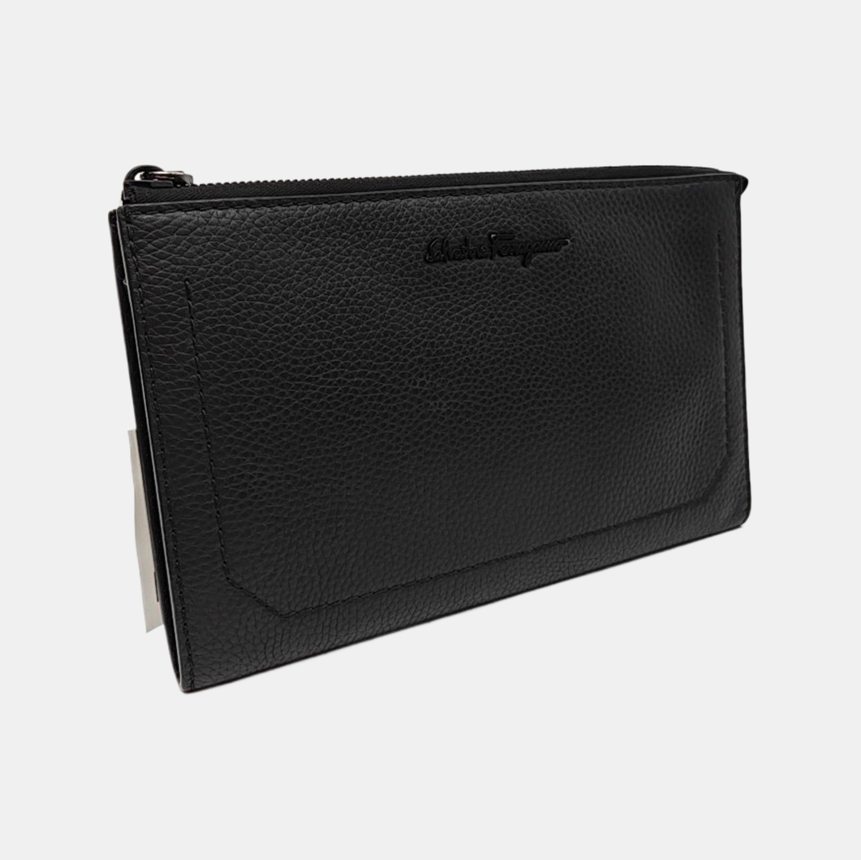 Calfskin Clutch Black