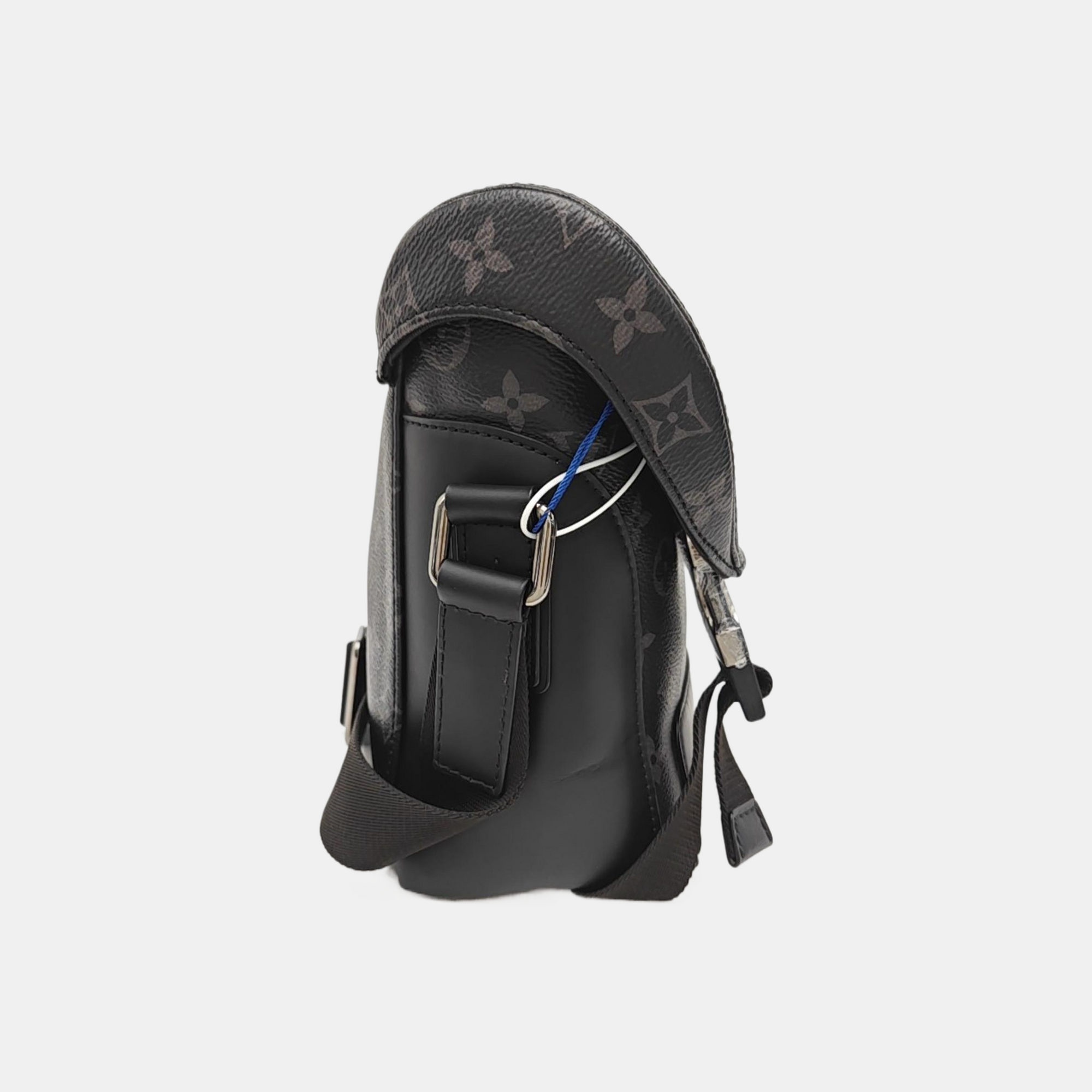 VOYAGER PM Monogram Coated Canvas Black