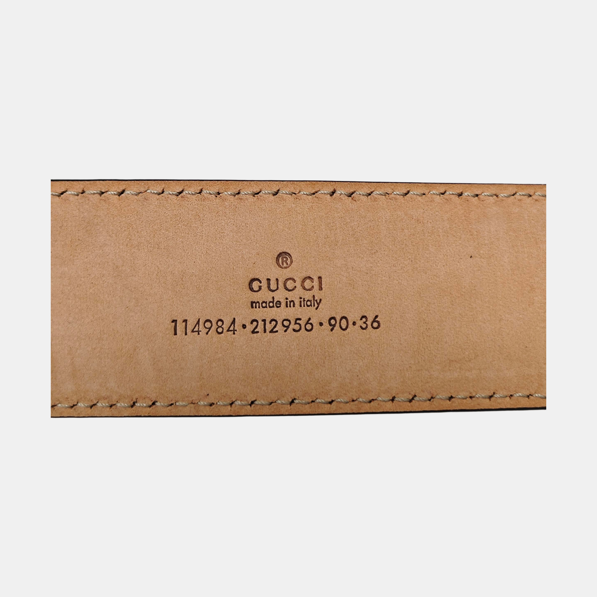 Leather Belt Purple