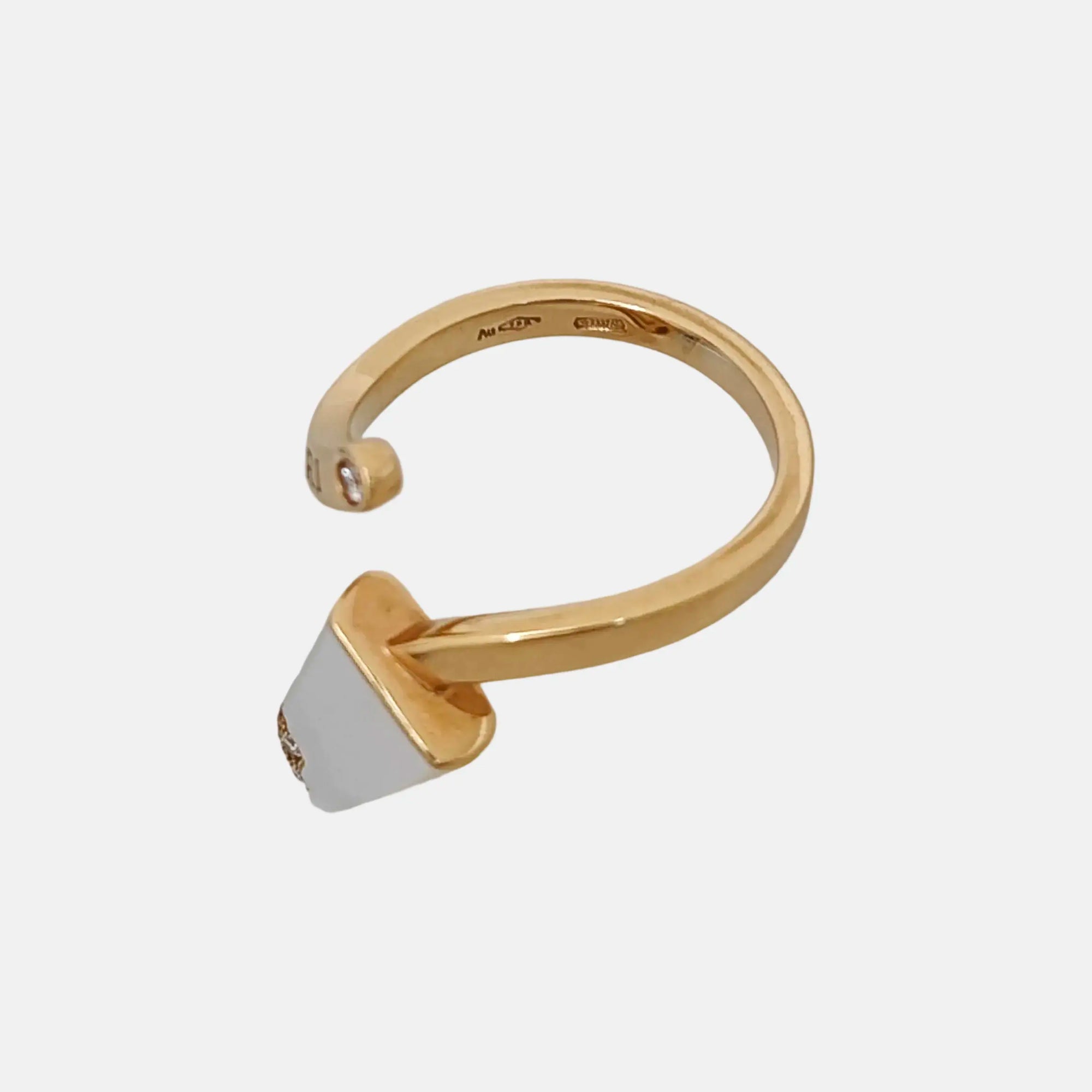 BVLGARI BVLGARI 18k Rose Gold Ring EU 52