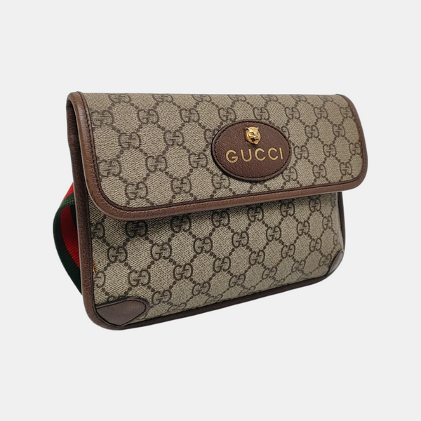 Neo Vintage Monogram Coated Canvas Beige
