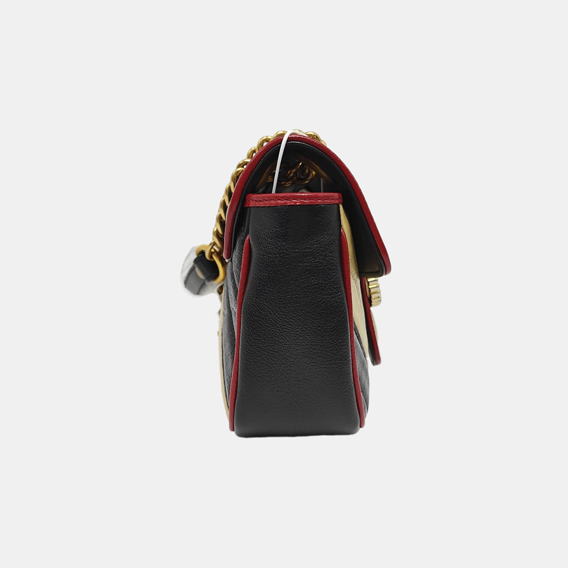 GG Marmont Small Quilted Calfskin Multicolor