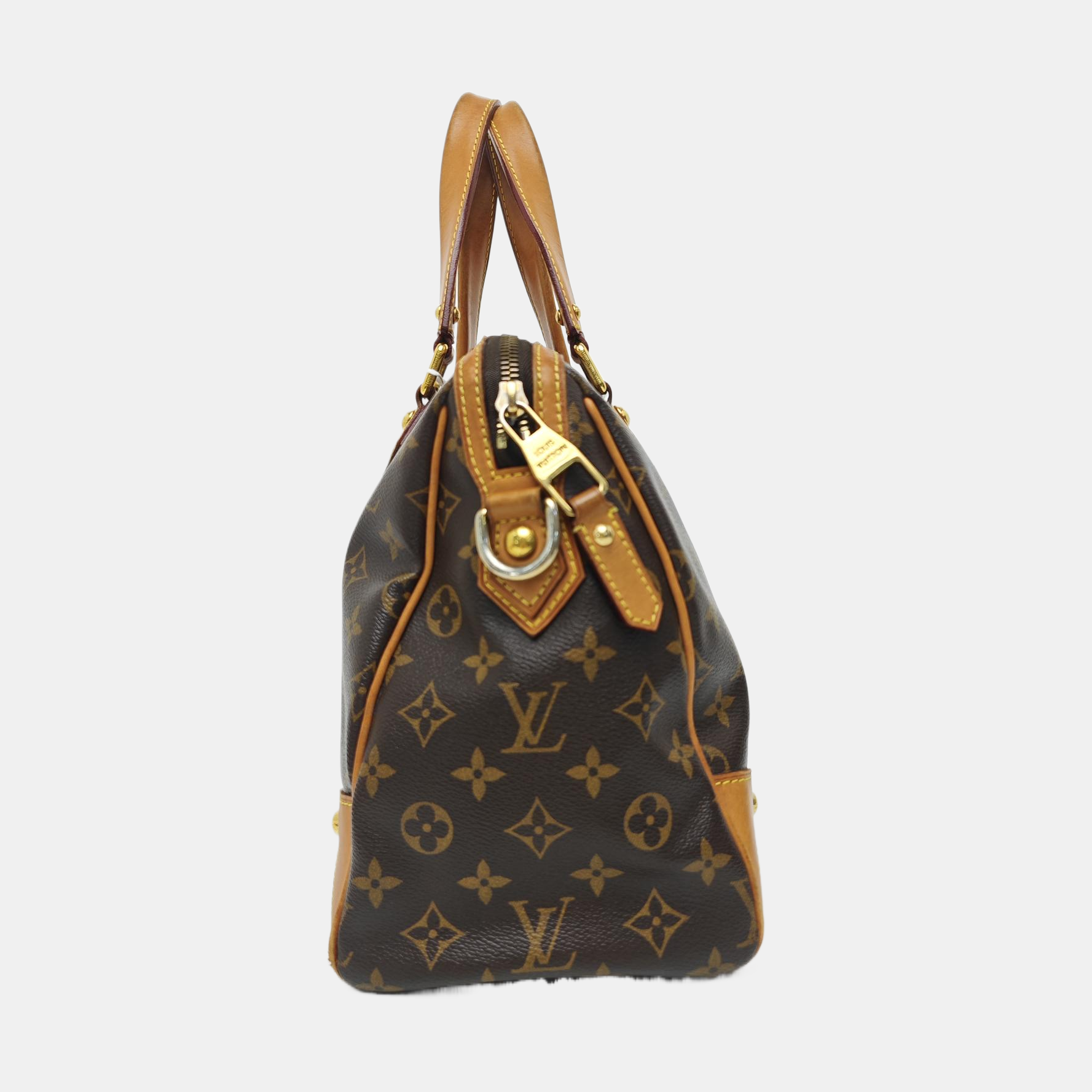 RETIRO NM Monogram Coated Canvas Brown
