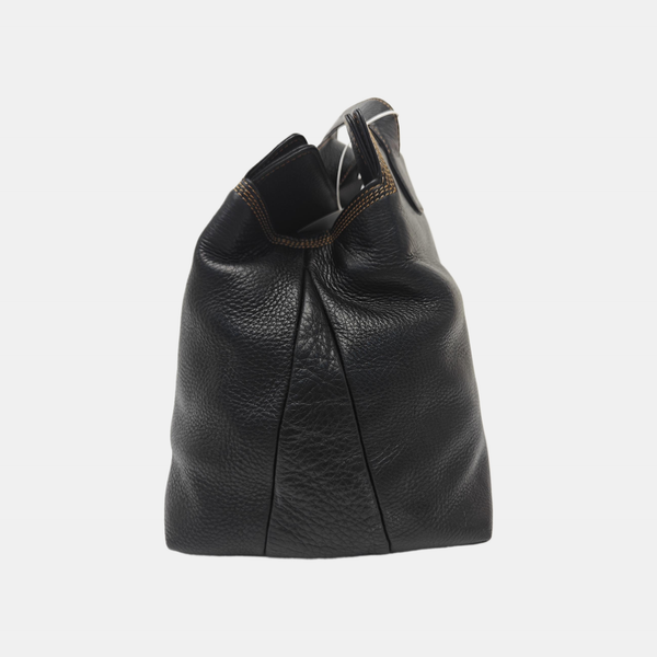 Calfskin Tote Bag Black