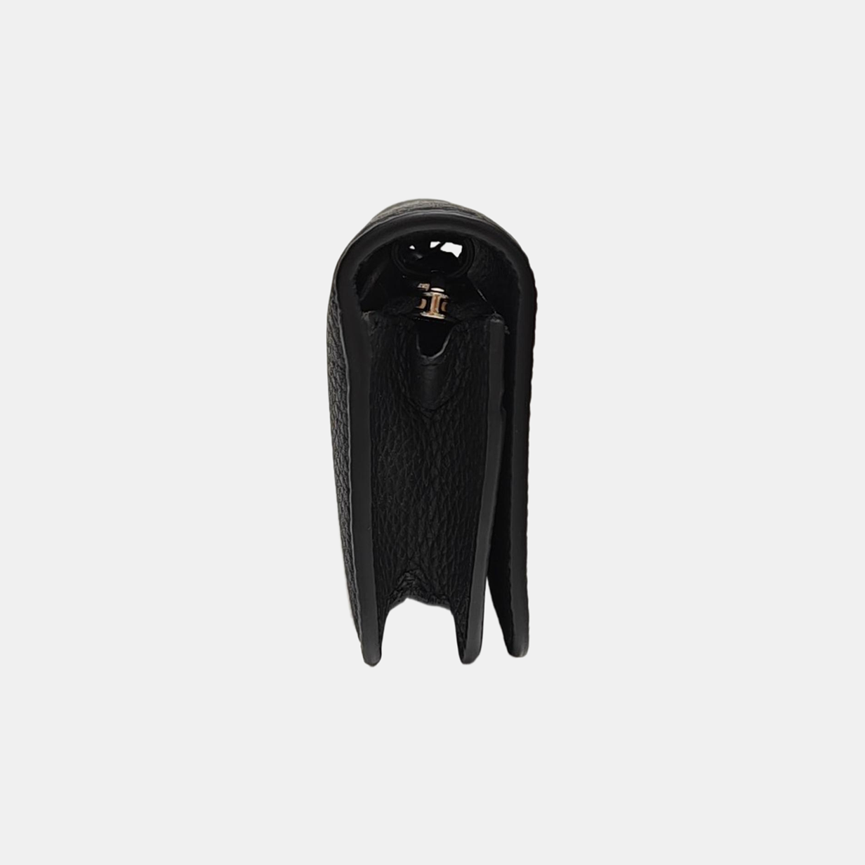 Calfskin Shoulder Bag Mini Black