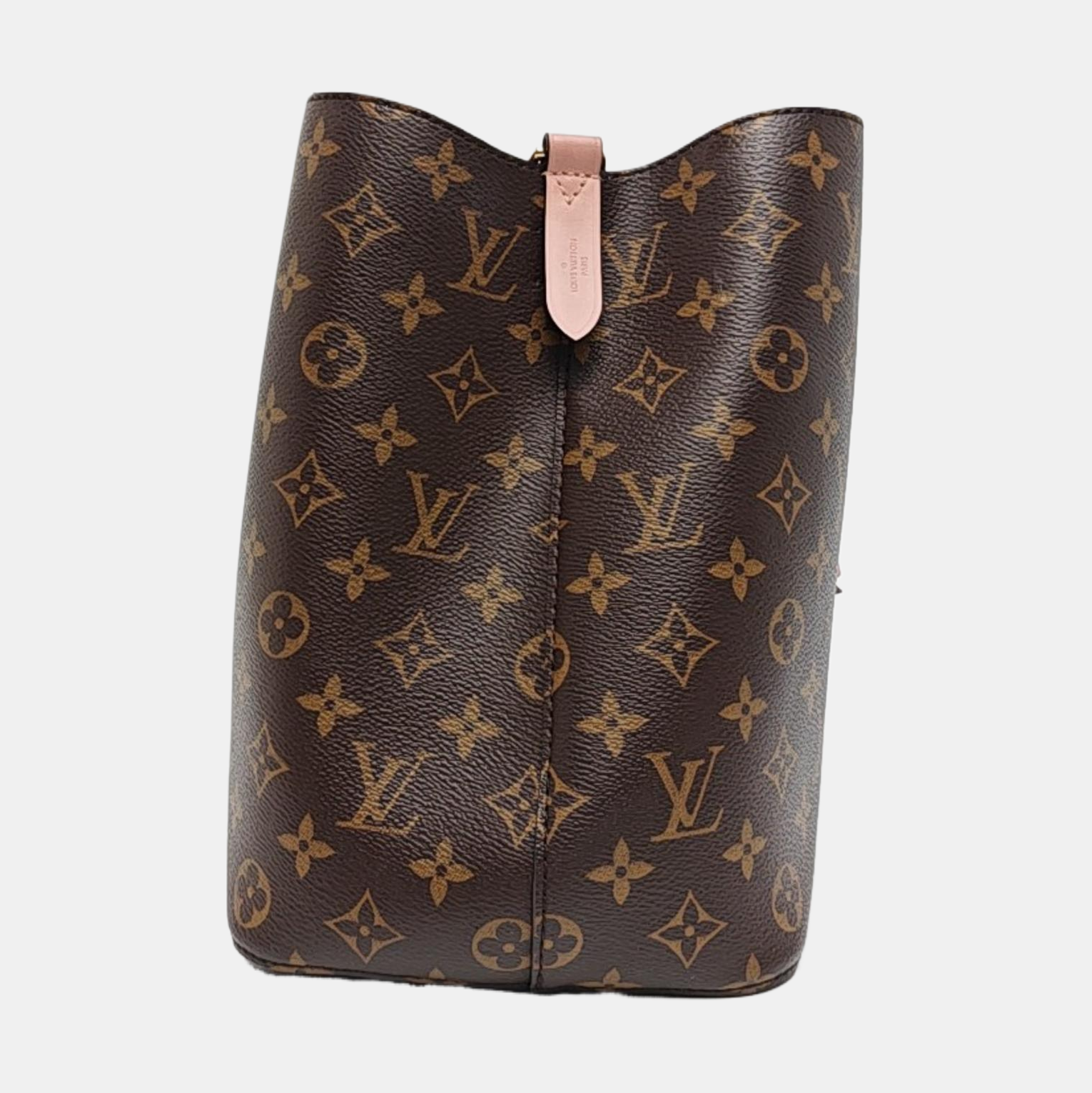NÉONOÉ MM Monogram Coated Canvas Brown