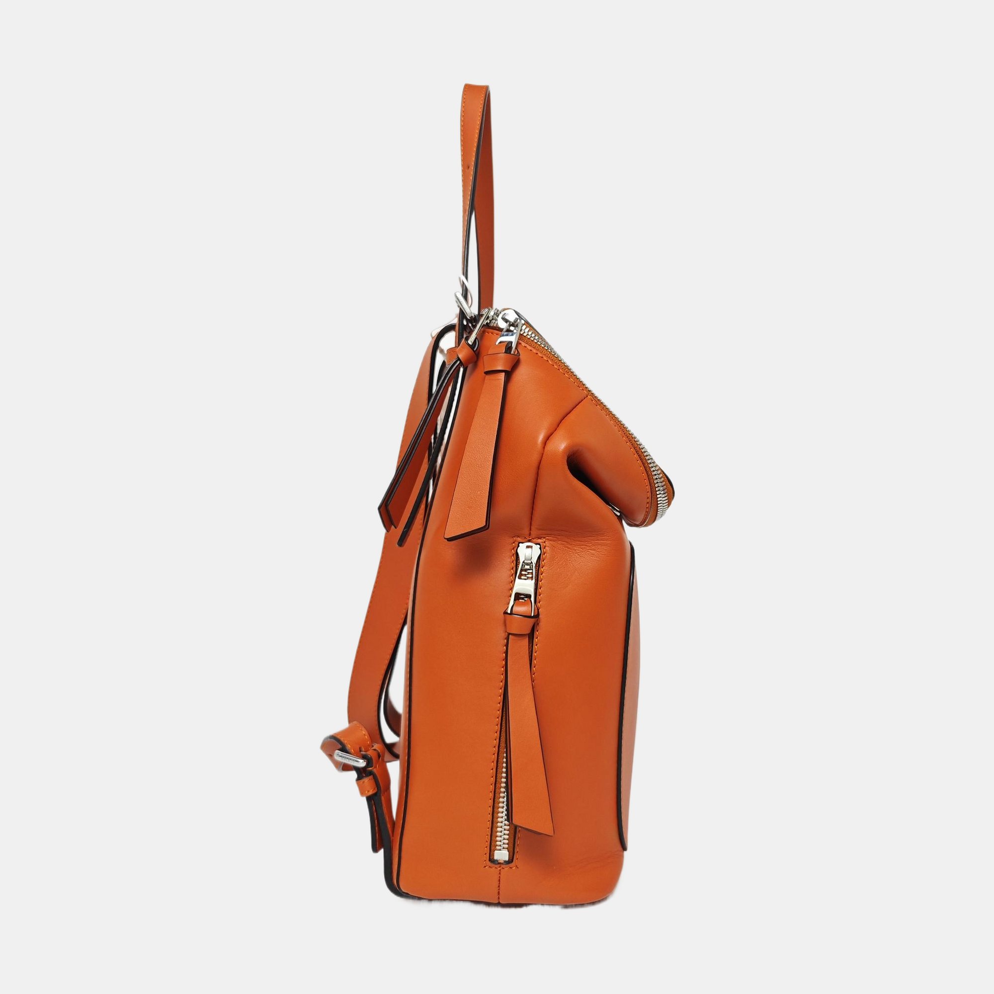 Goya Small Calfskin Orange