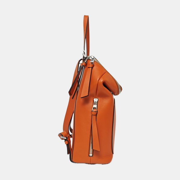 Goya Small Calfskin Orange