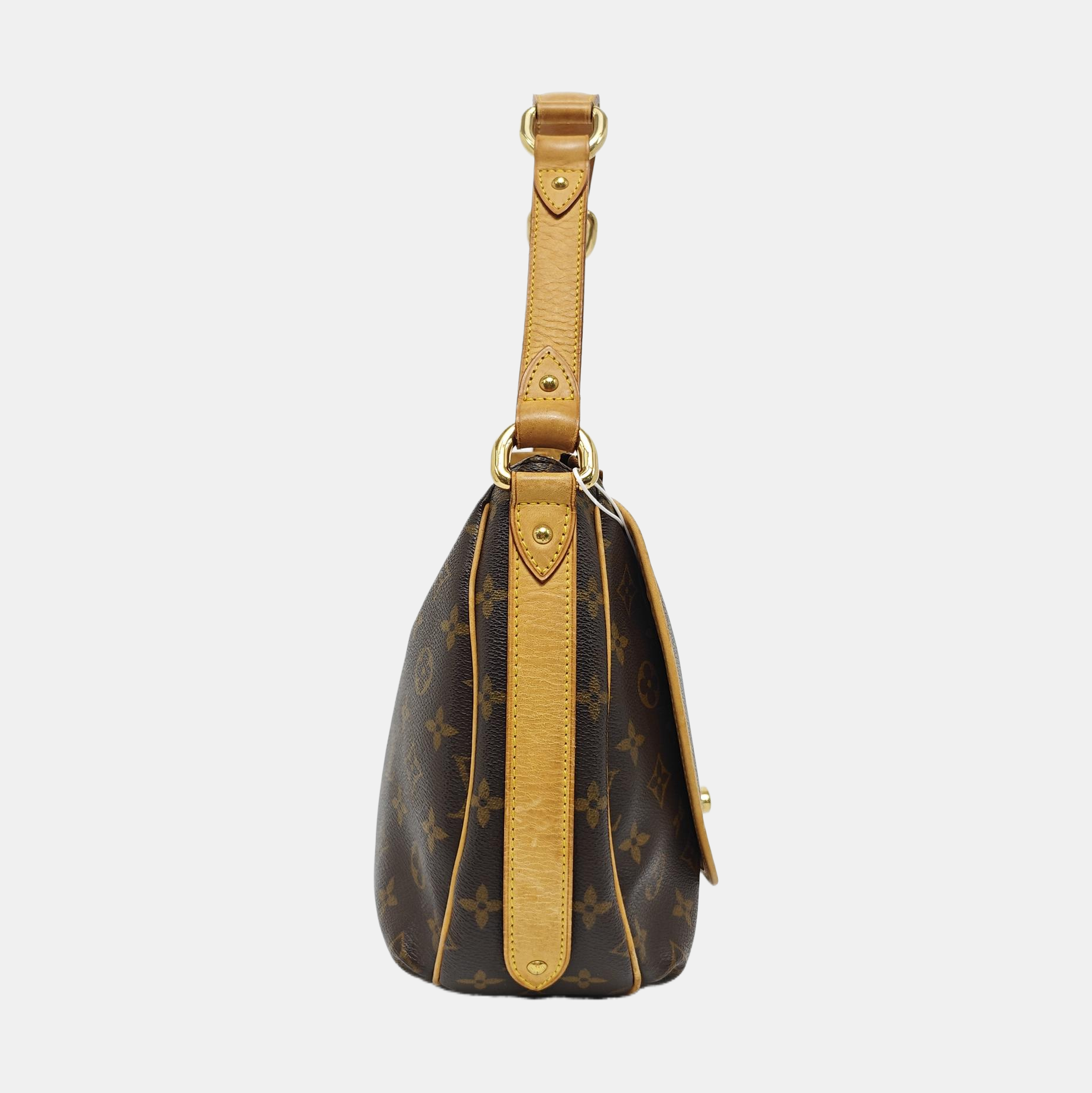 TULUM PM Monogram Coated Canvas Brown