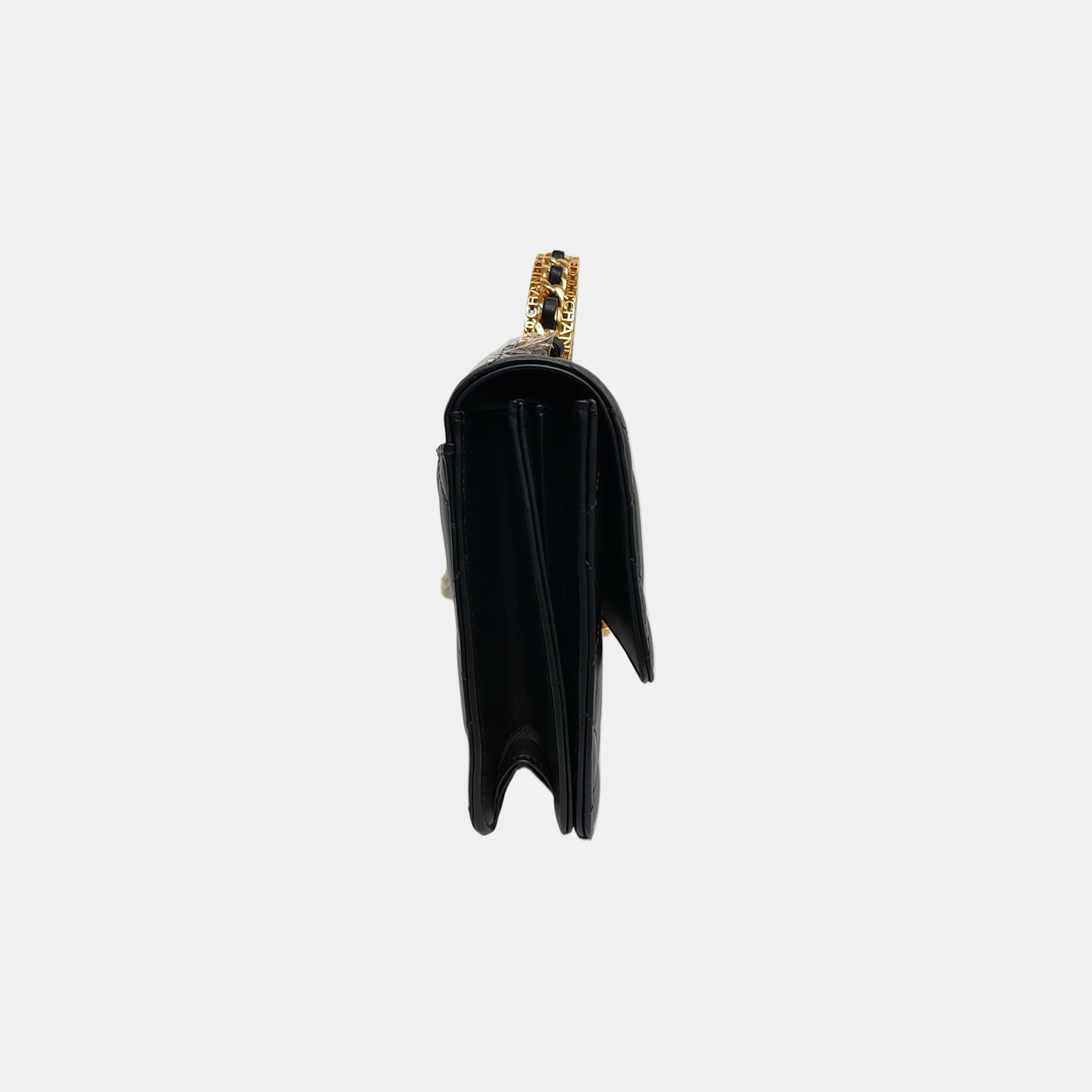 Quilted Calfskin Black