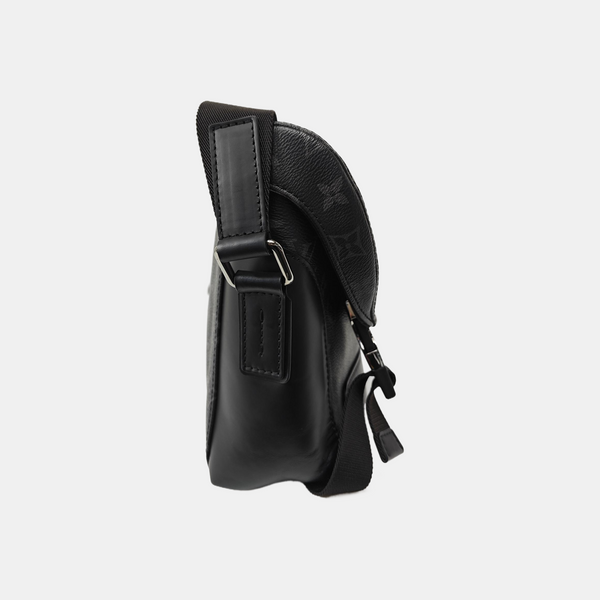 VOYAGER PM Monogram Coated Canvas Black