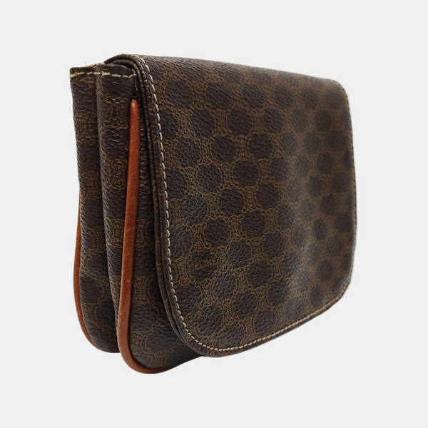Coated Canvas Wallet Black