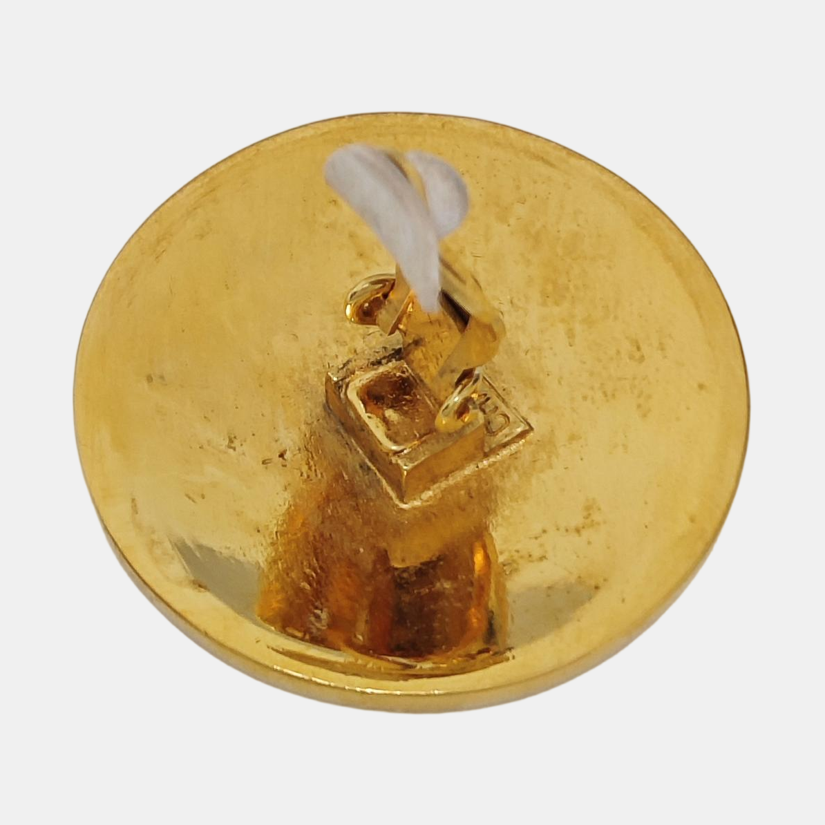 Metal Gold Clip On Earrings