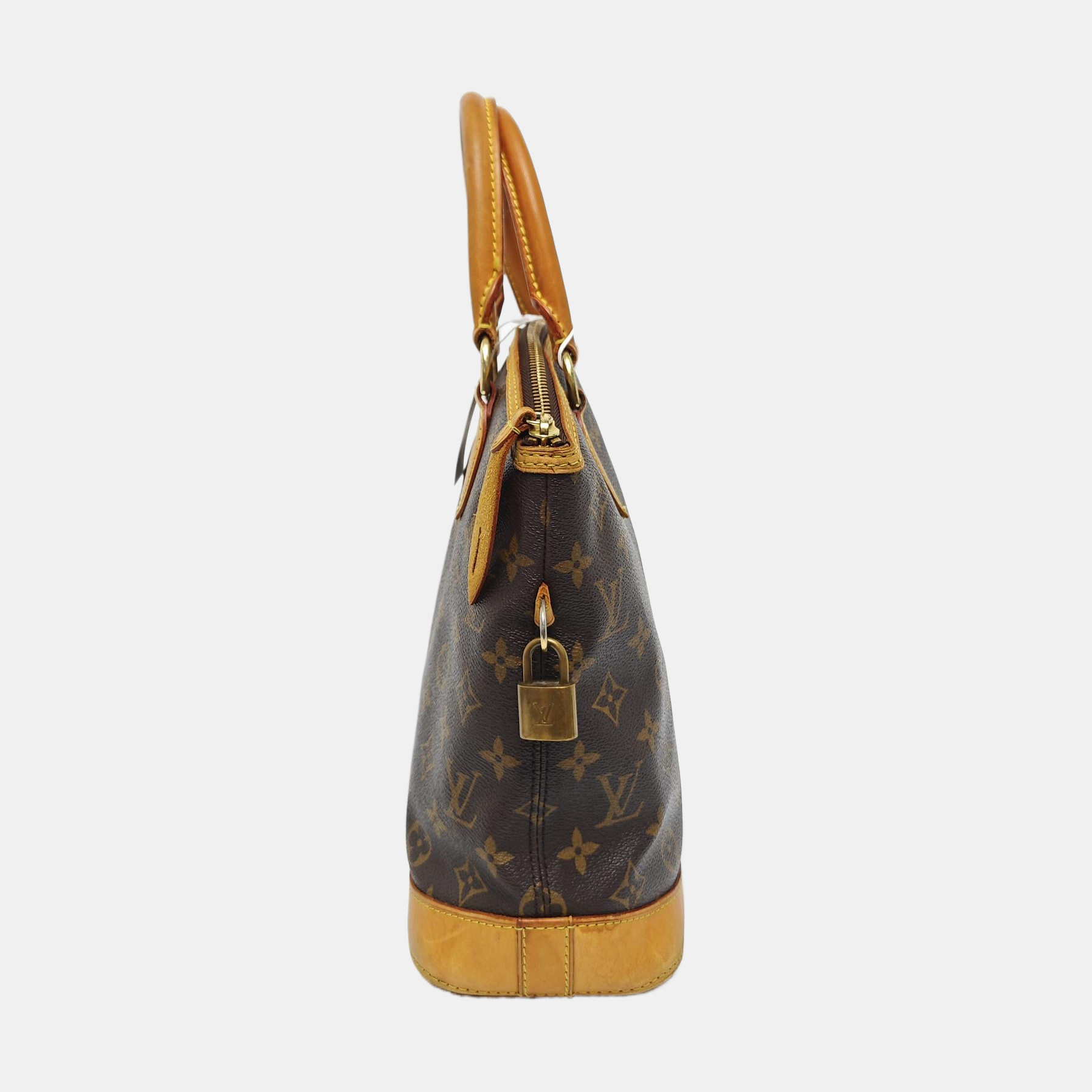 LOCKIT PM Monogram Coated Canvas Brown