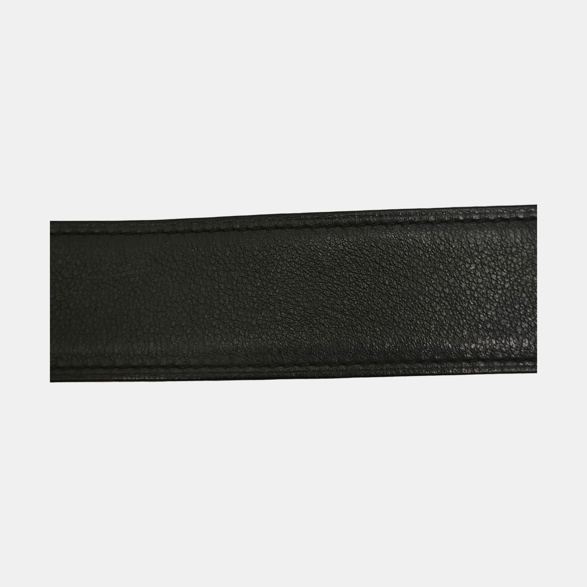 Leather Belt Orange