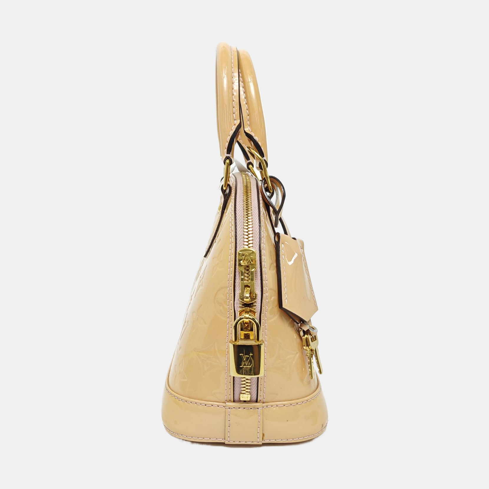 ALMA BB Patent Leather Beige