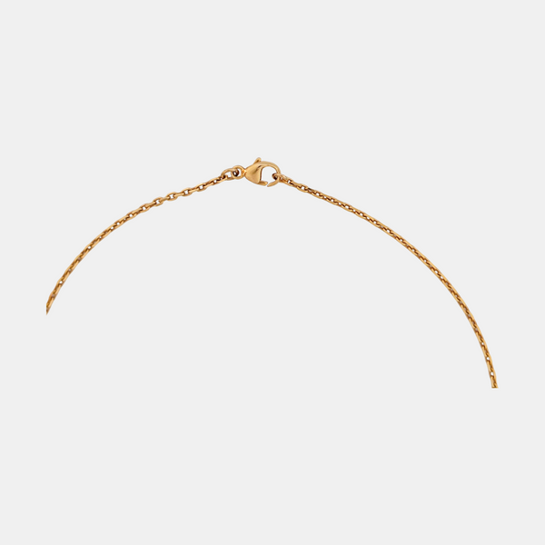 Pop H Metal Rose Gold Necklace