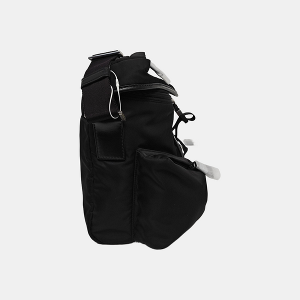 Nylon Shoulder Bag Black