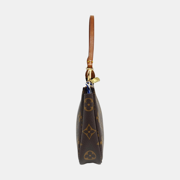 ACCESSOIRES Monogram Coated Canvas Brown