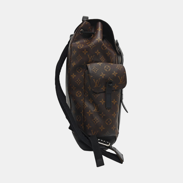 CHRISTOPHER MM Monogram Coated Canvas Brown