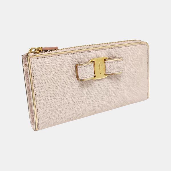 Vara Calfskin Pink Wallet