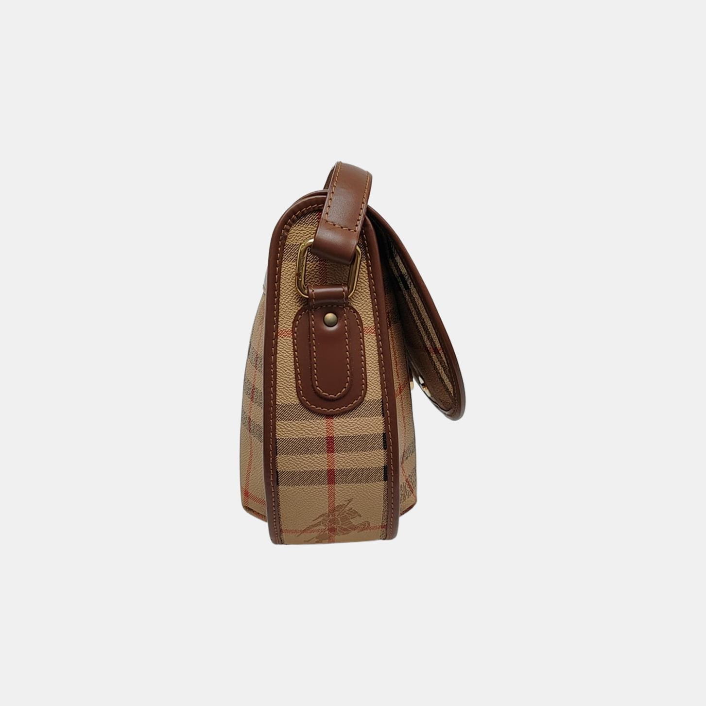 Coated Canvas Crossbody Bag Multicolor