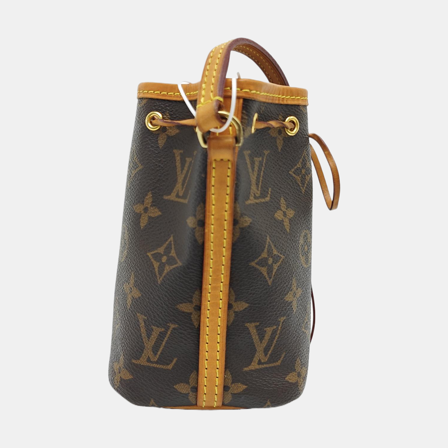 NÉONOÉ Nano Monogram Coated Canvas Brown