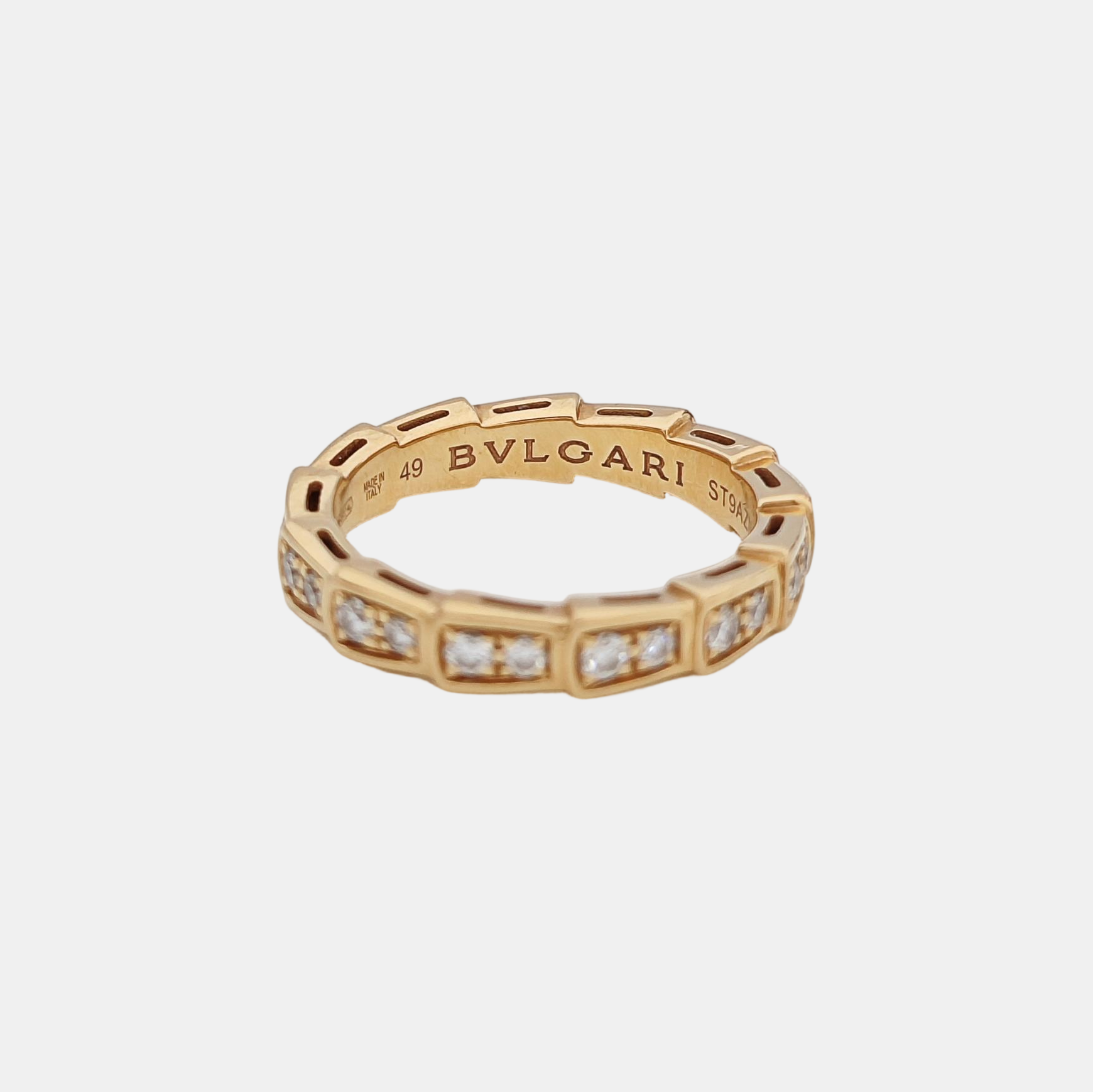 SERPENTI 18k Rose Gold Ring EU 49