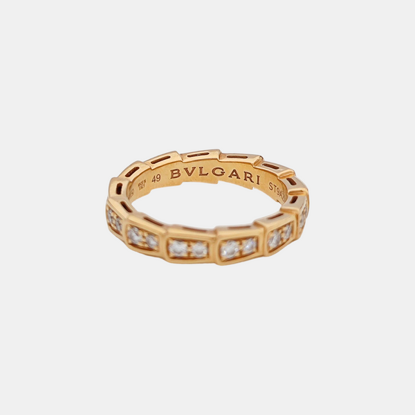 SERPENTI 18k Rose Gold Ring EU 49