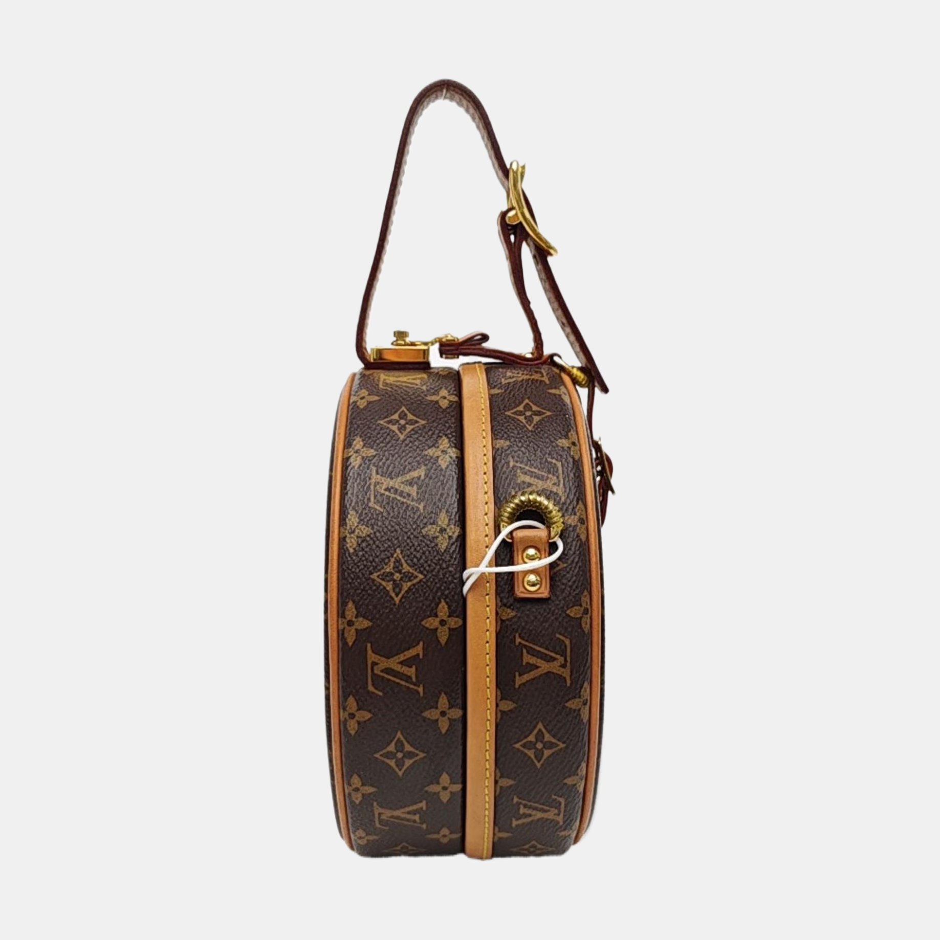 BOITE CHAPEAU PM Monogram Coated Canvas Brown