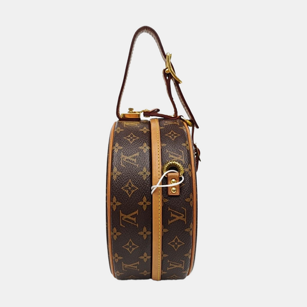 BOITE CHAPEAU PM Monogram Coated Canvas Brown