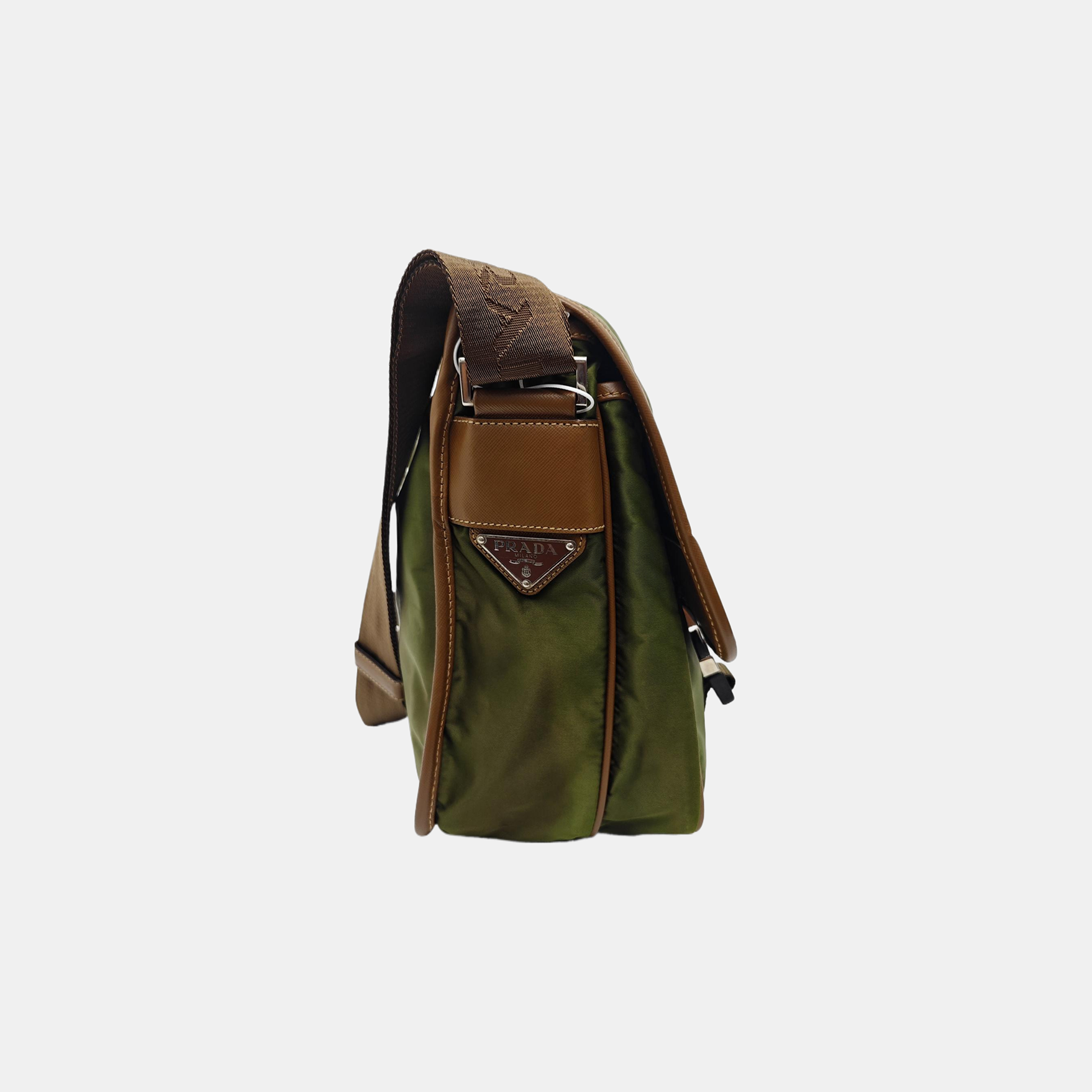 Vela Messenger Bag Nylon Green