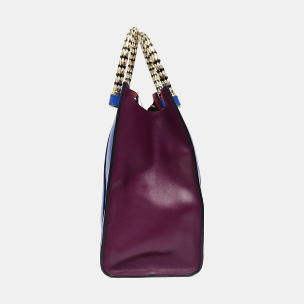 SERPENTI SCAGLIE Calfskin Blue