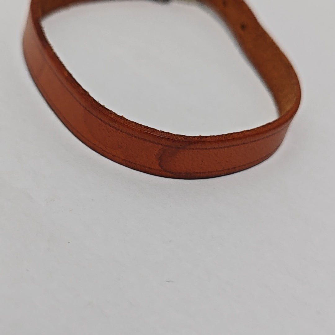 Leather Brown Bangle