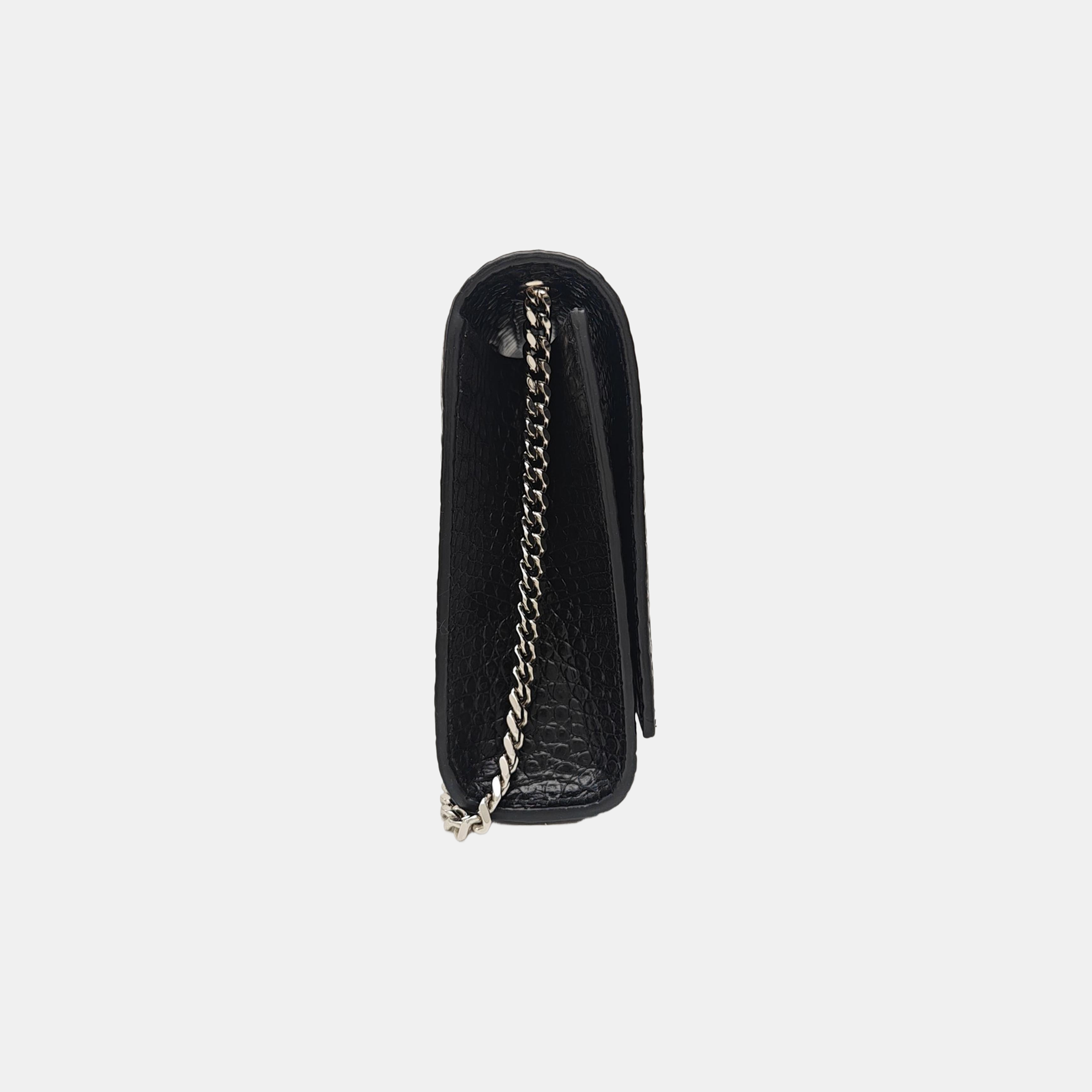 KATE Medium Calfskin Gray