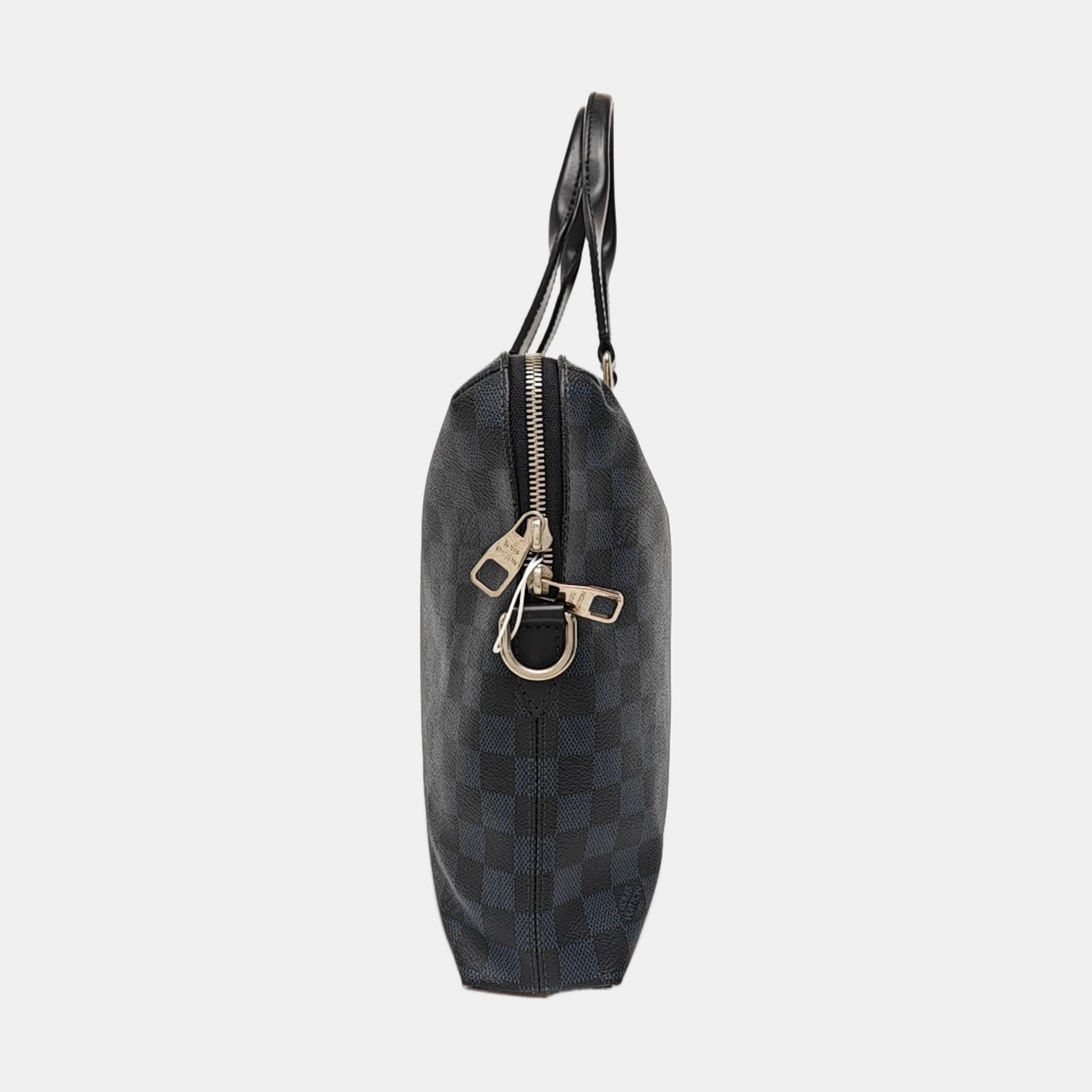 PORTE-DOCUMENTS Damier Coated Canvas Blue
