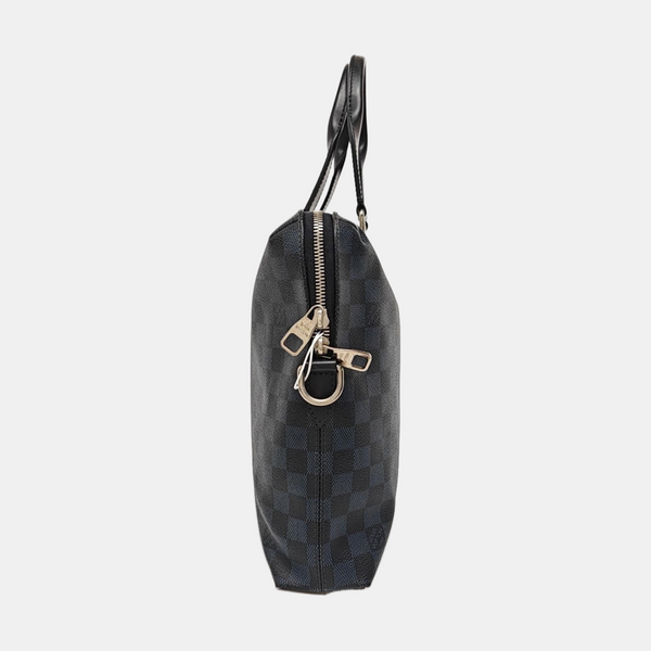 PORTE-DOCUMENTS Damier Coated Canvas Blue