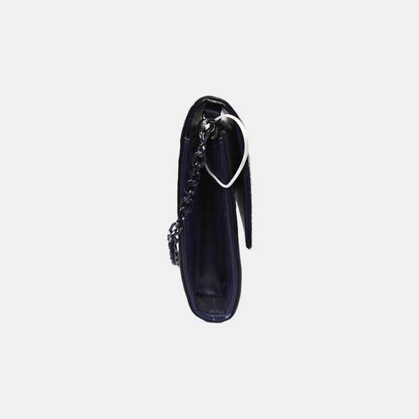 Lady Dior Small Cannage Patent Leather Blue
