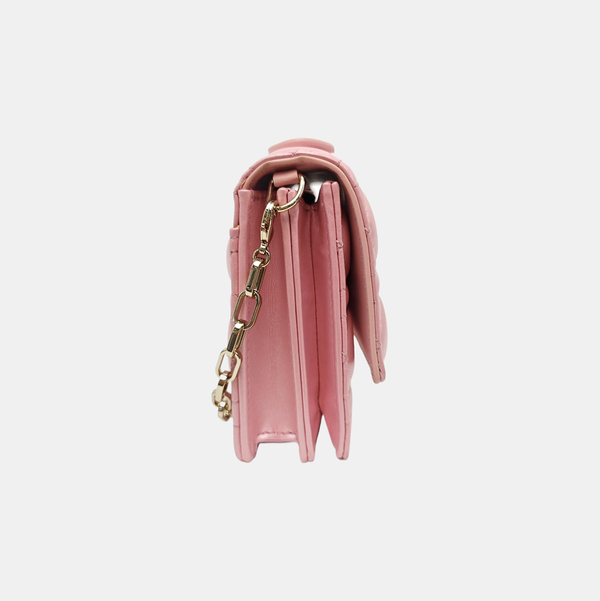 Lady Dior Mini Cannage Lambskin Pink