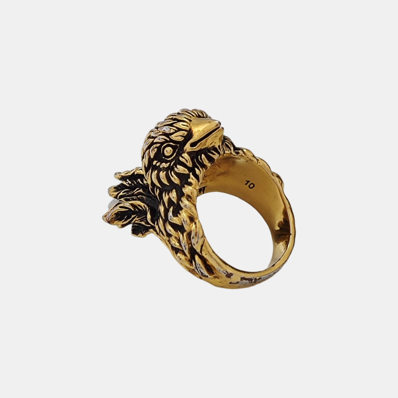Metal Gold Ring HK 10