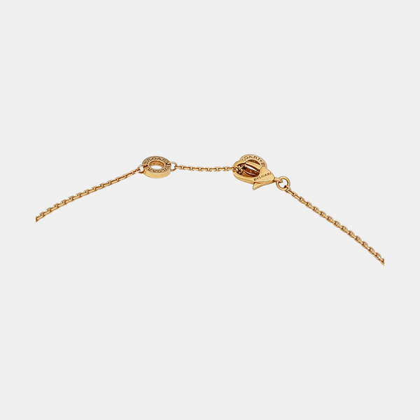 DIVAS' DREAM 18k Rose Gold Green Necklace