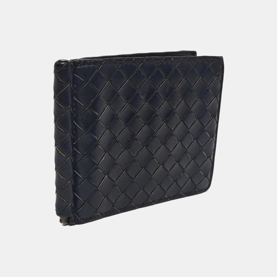 Calfskin Card Holder Blue