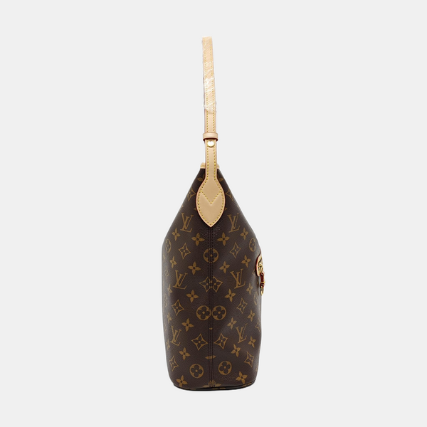 Line Up Monogram Coated Canvas Brown