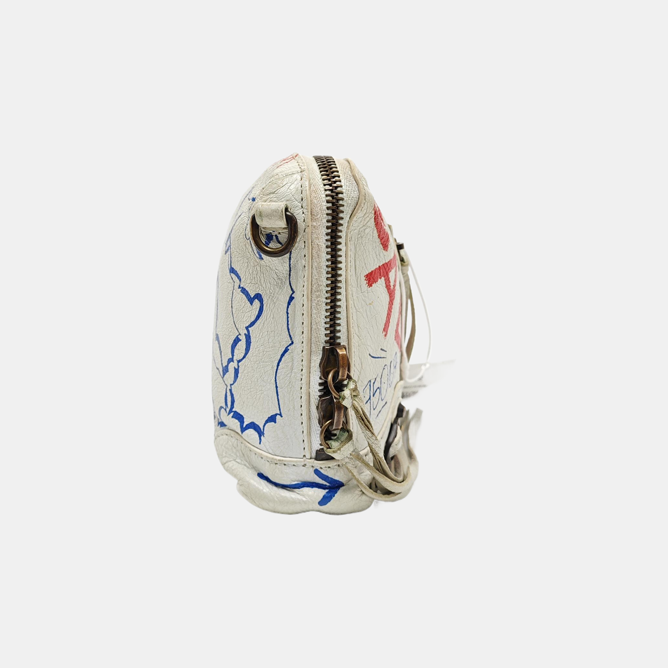 Authenticated pre-owned  Classic City Lambskin White - Shoulder Bag at Looply