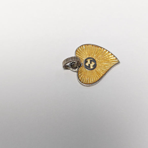 Interlocking G 925 Sterling Silver Pendant