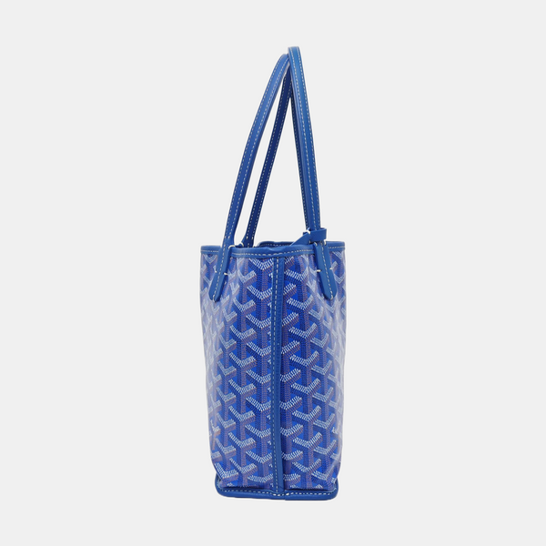 Anjou Mini Coated Canvas Blue