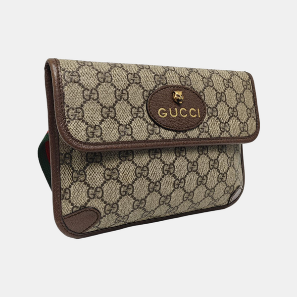 Neo Vintage Monogram Coated Canvas Beige