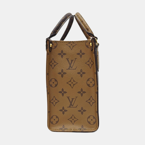 ONTHEGO PM Monogram Coated Canvas Brown