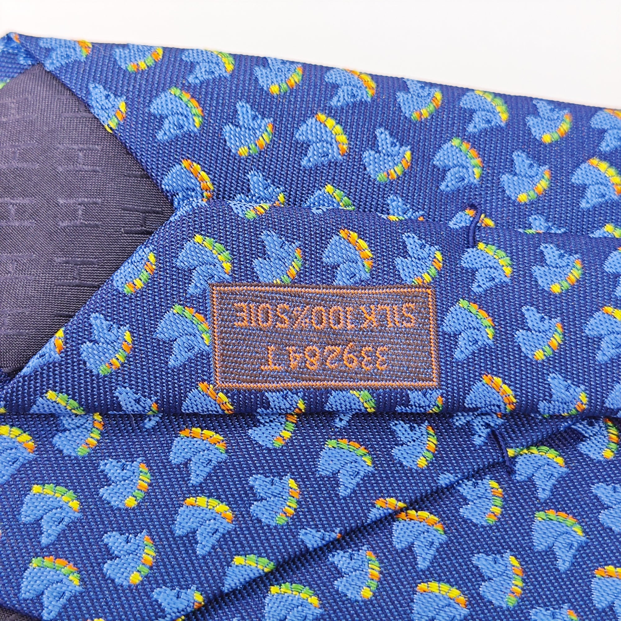 Mulberry Silk Tie Blue